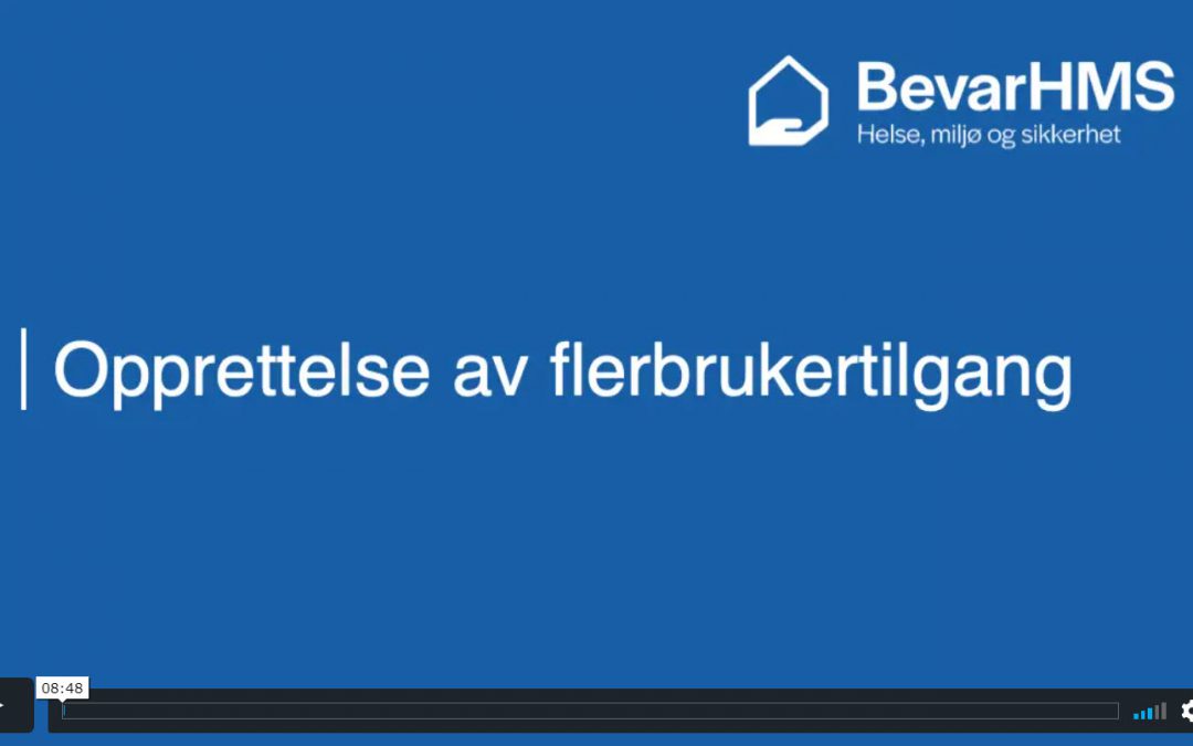 Video som viser bruk av flerbrukertilgang