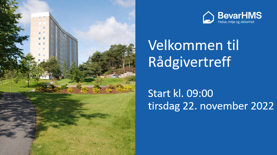 Velkommen til rådgivertreff 22. november  – Tema er eldre bygninger og brannvern
