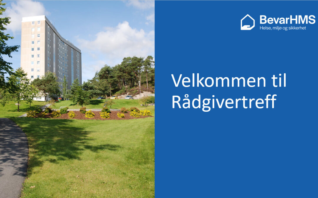 Velkommen til rådgivertreff 16. oktober 2025 om branndokumentasjon