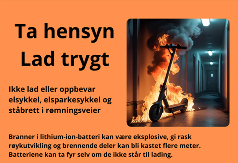 Elsykler og lignende – 32 utrykninger så langt i år